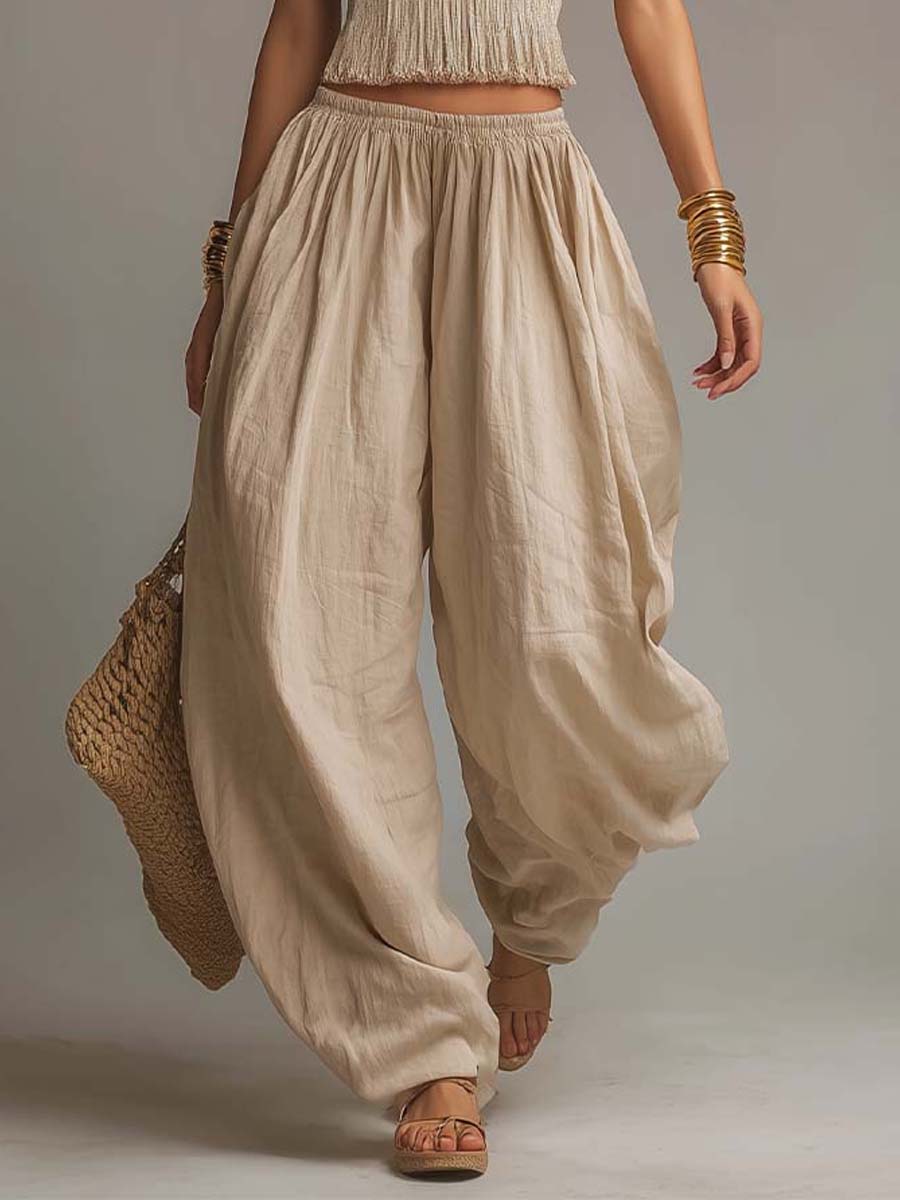 CARMEN - CONJUNTO BOHO DOS PIEZAS HALTER DRAPEADO