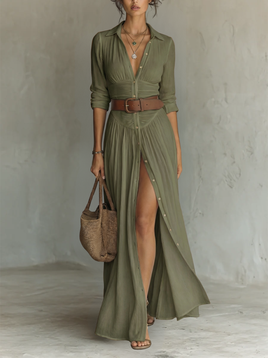 DAFNE | VESTIDO CAMISERO