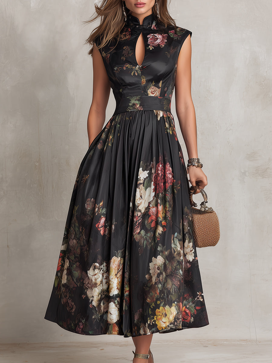 SIENNA - VESTIDO MIDI FLORAL