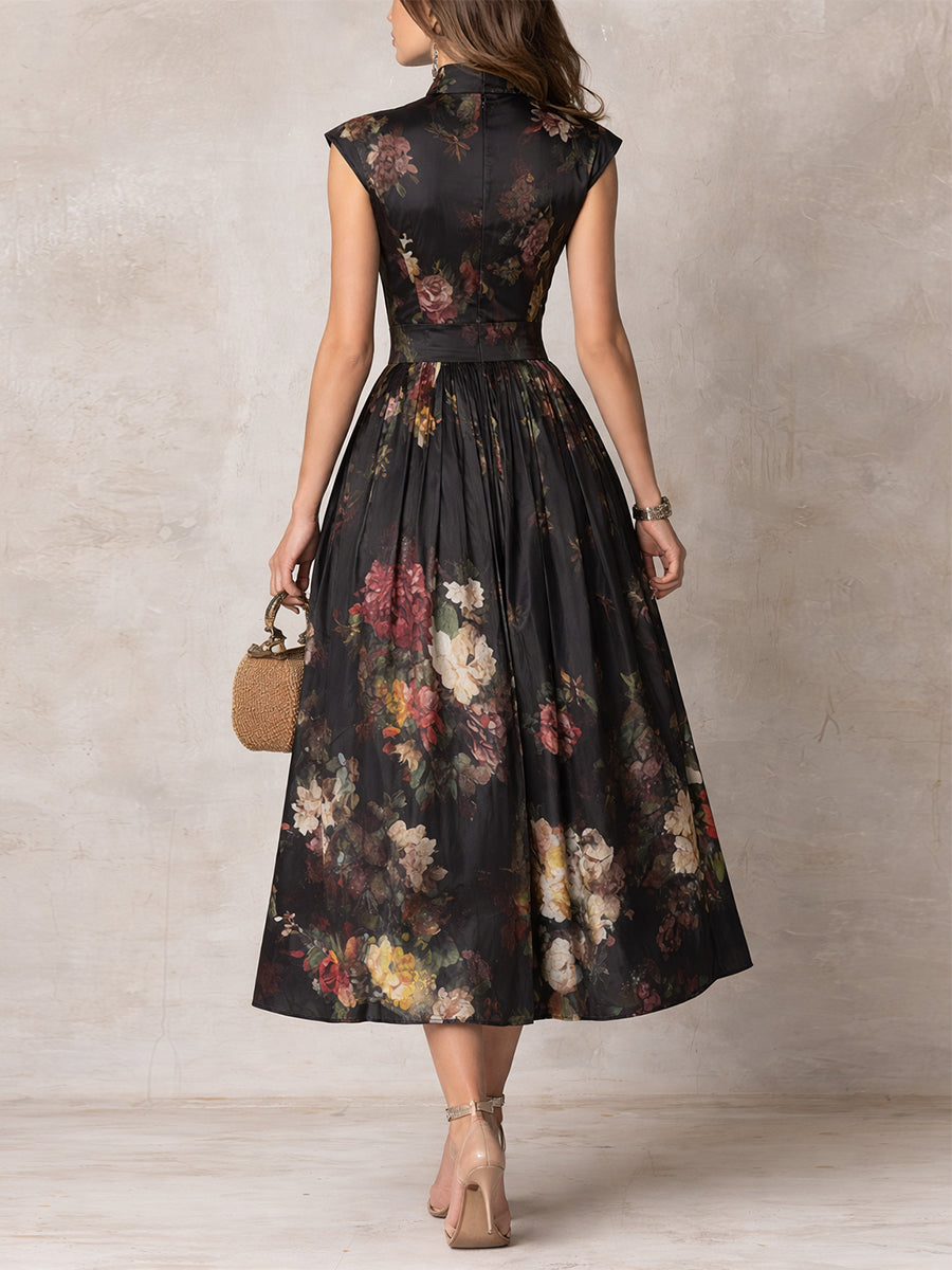 SIENNA - VESTIDO MIDI FLORAL