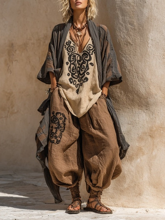 ISADORA | CONJUNTO DE 3 PIEZAS BOHEMIO