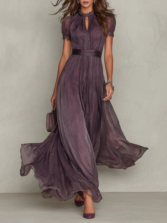 JULIETA - VESTIDO MAXI DE GASA