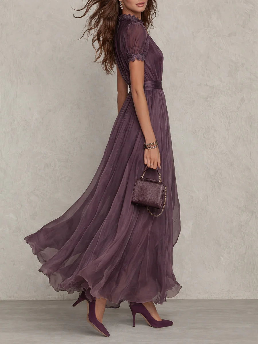 JULIETA - VESTIDO MAXI DE GASA