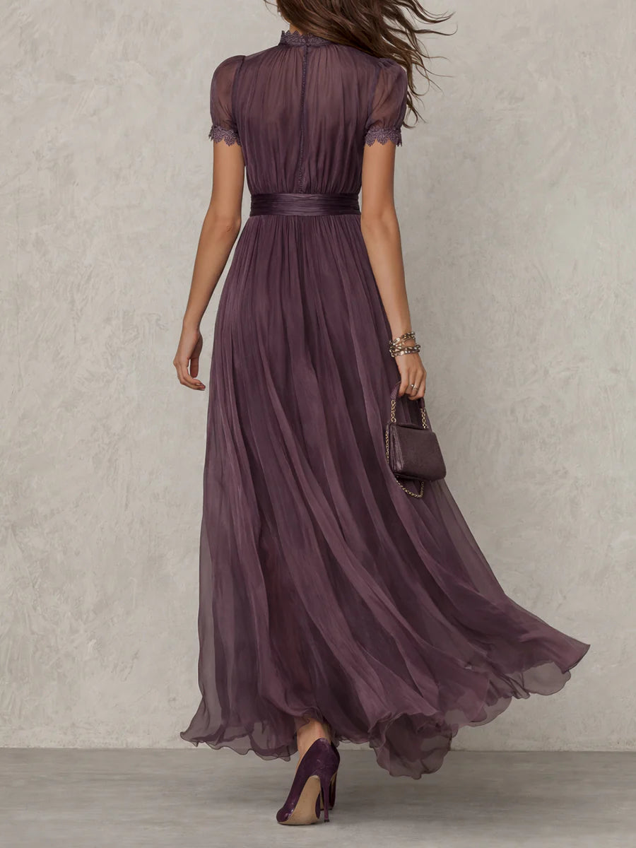 JULIETA - VESTIDO MAXI DE GASA